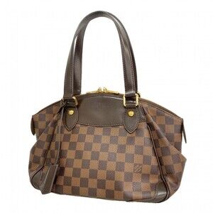 Louis Vuitton Damier Verona PM Handbag N41117 Ebene Women's